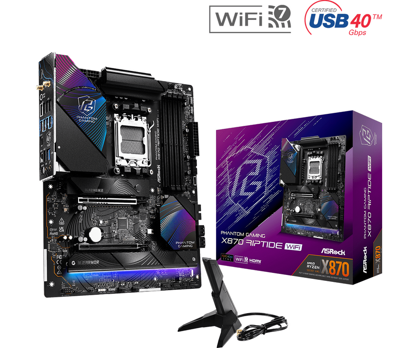 (BASE ASRock B850 PRO-A WIFI) UPGRADE TO ASROCK X870 RIPTIDE WIFI