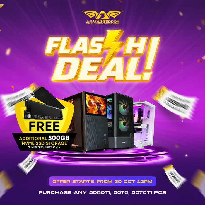 RYZEN 5 7500F + RTX 5060 Ti 8GB