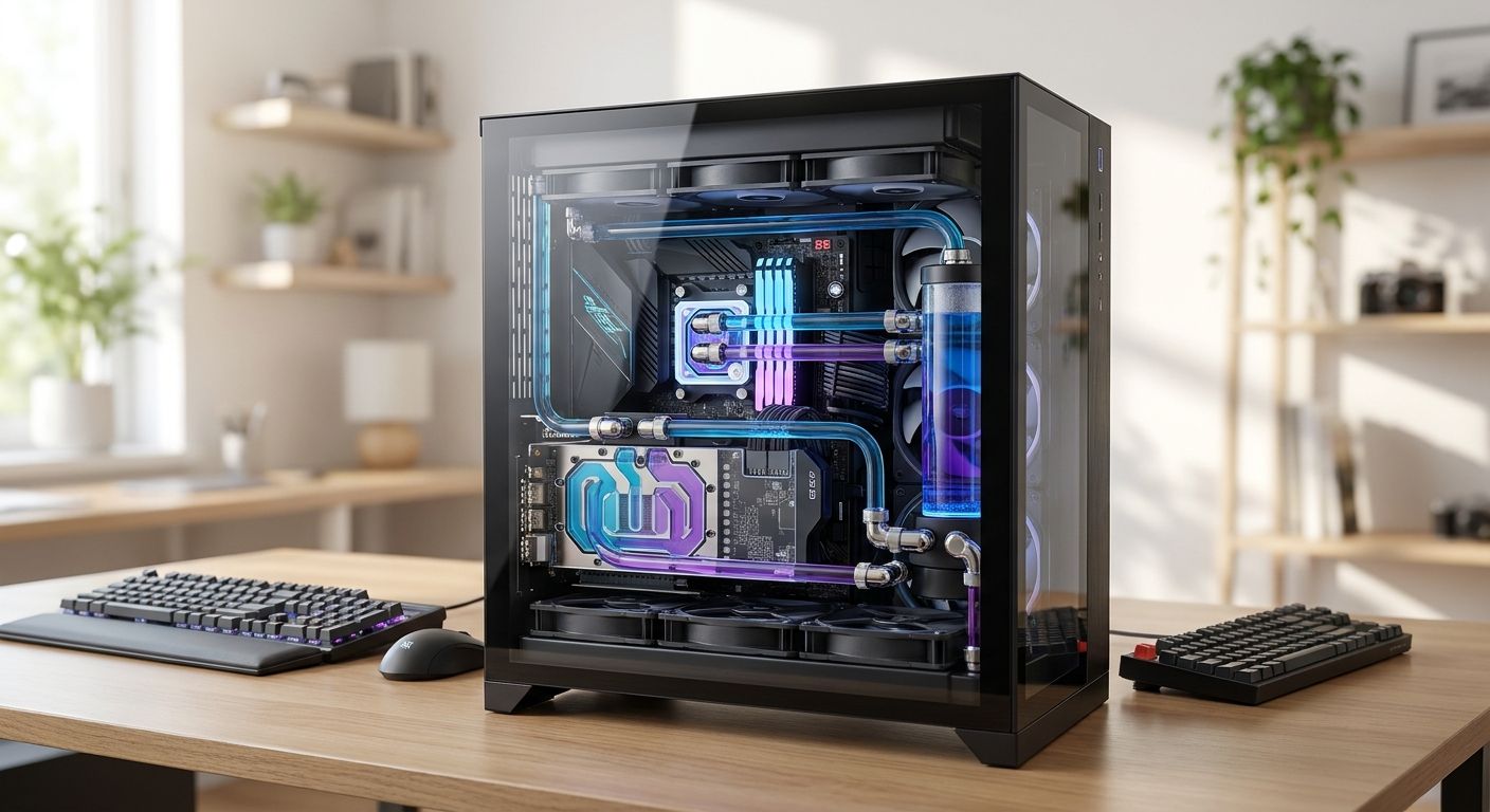 Gaming PC for custom watercooling enthusiasts