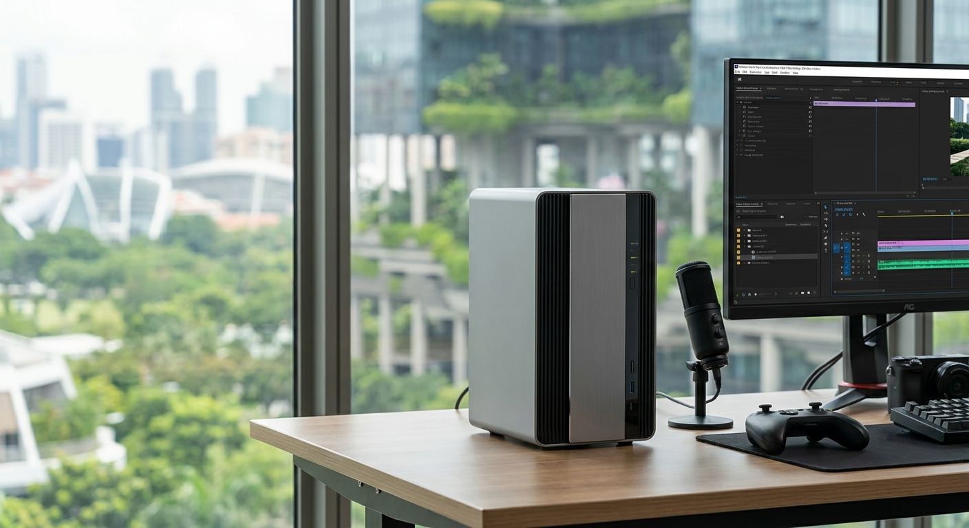 Best NAS storage for gamers and content creators in Singapore