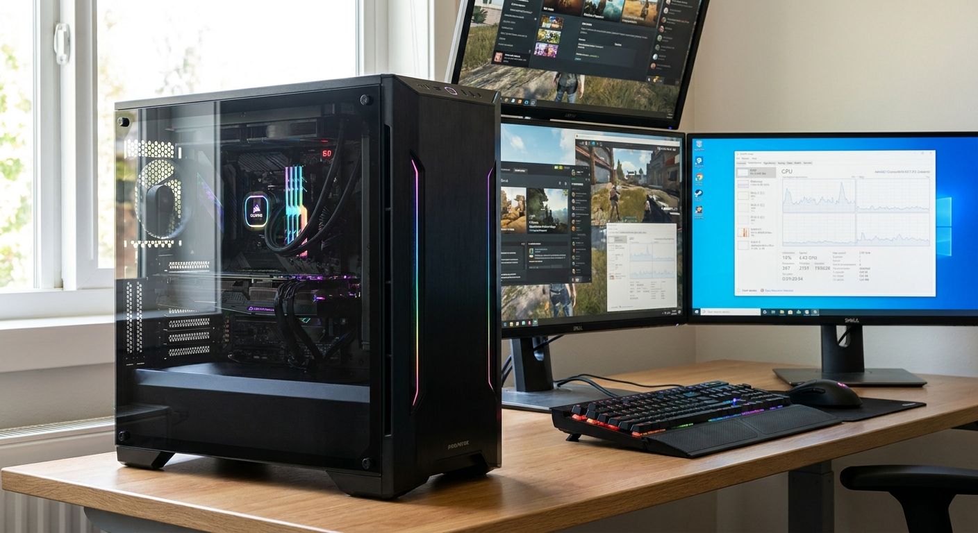 Gaming PC for multi-boxing and virtual machine gaming