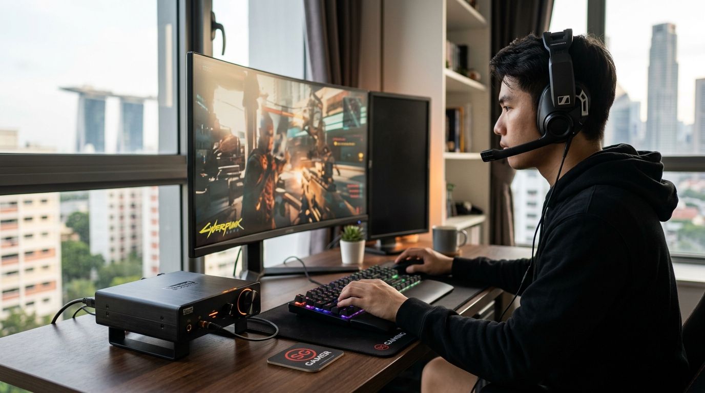Best sound card and DAC for gaming audio in Singapore