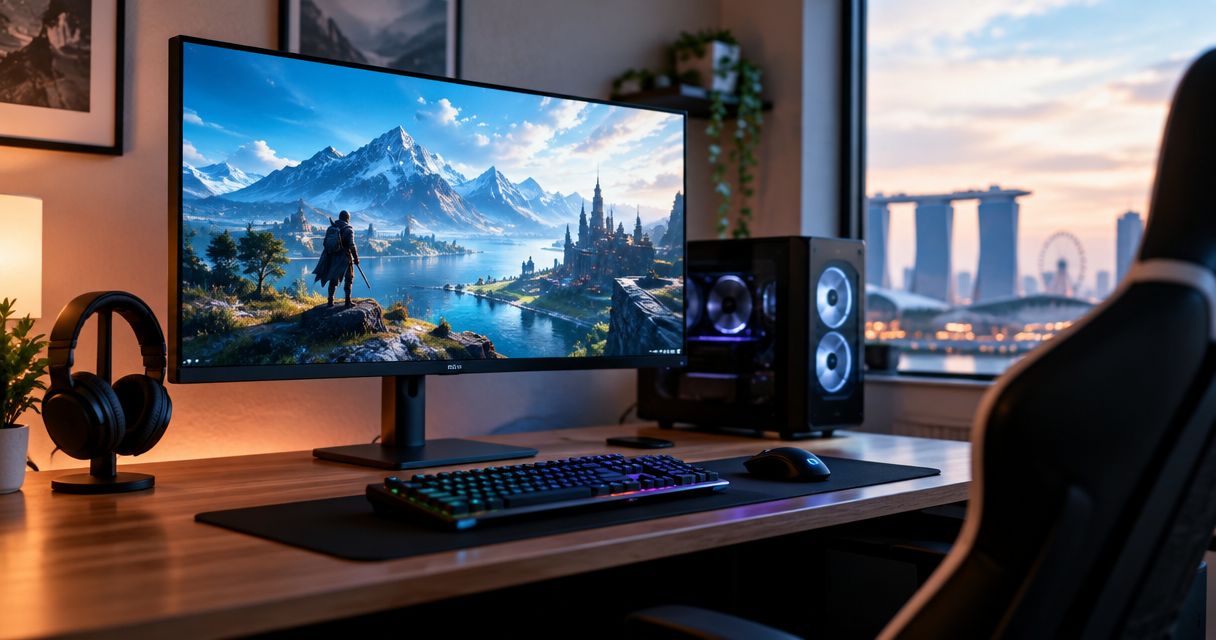 Best gaming monitor under 500 SGD in Singapore
