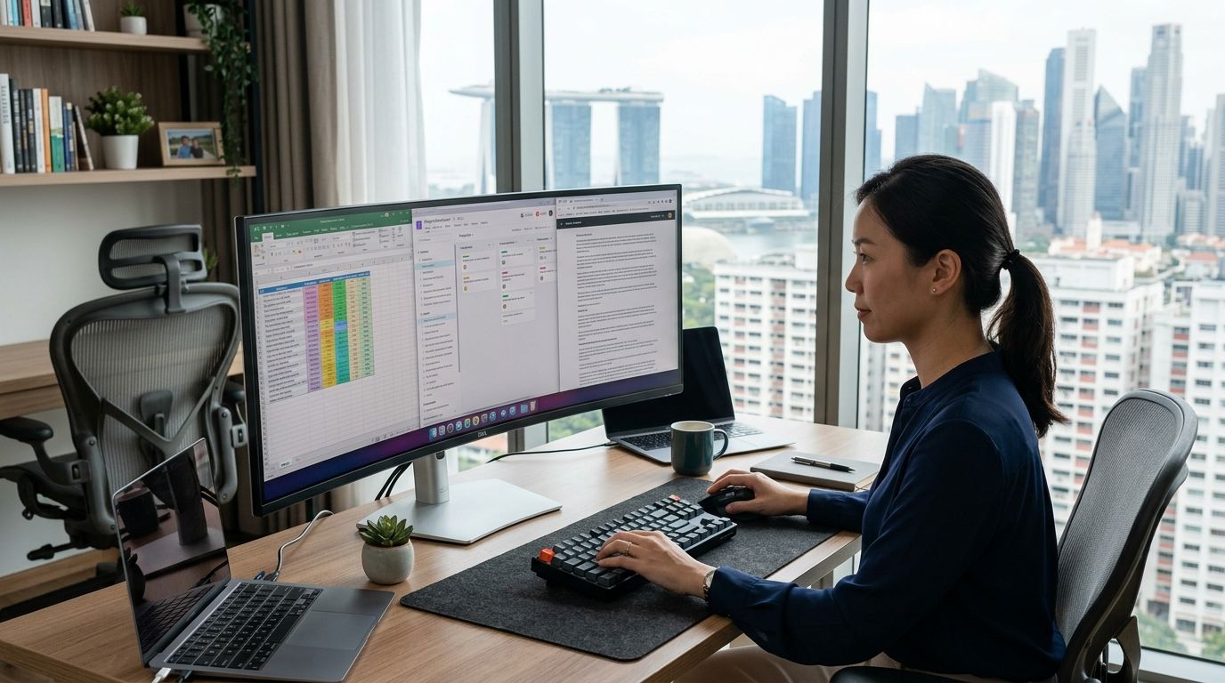 Best ultrawide monitor for productivity in Singapore