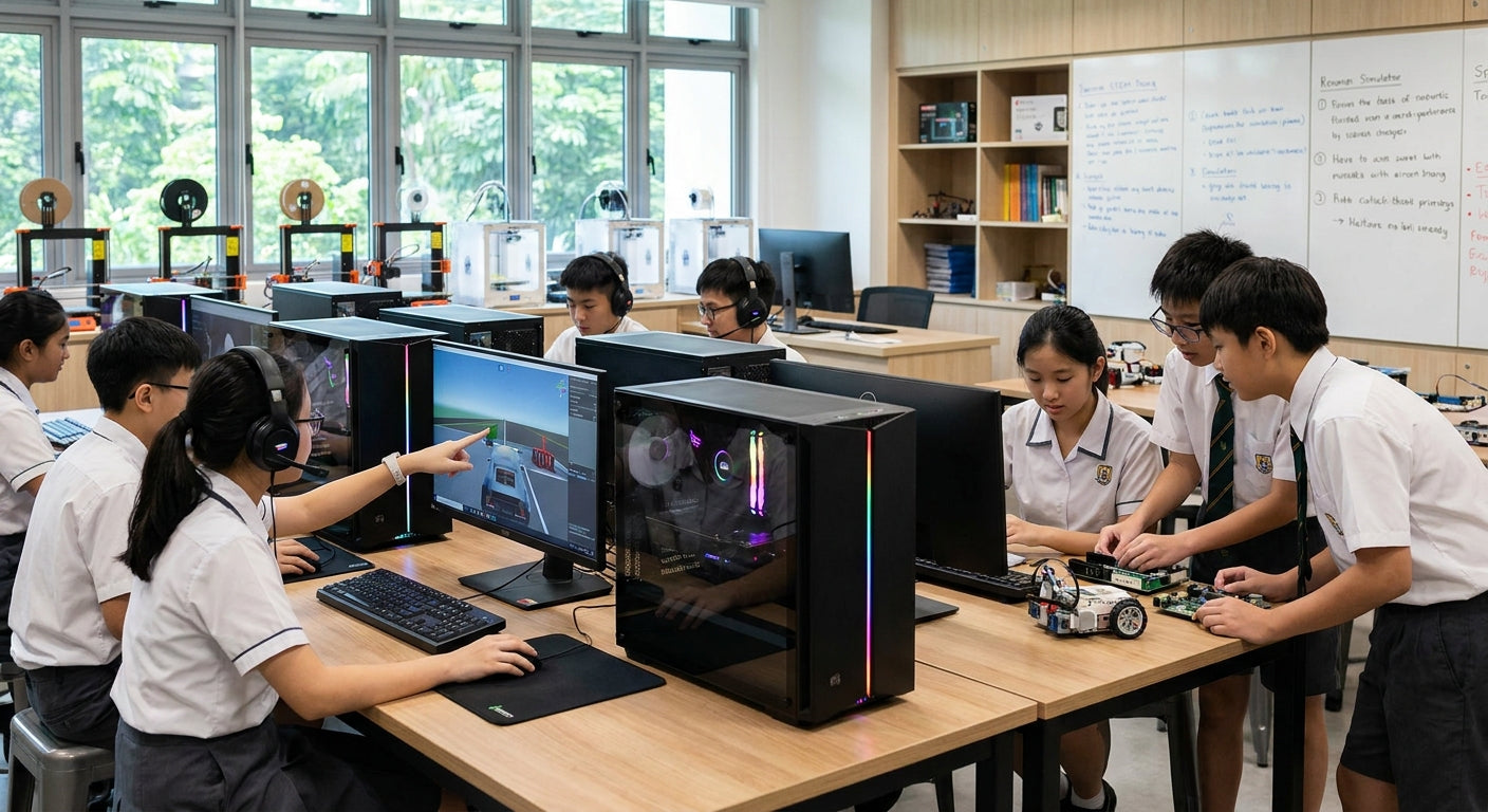 Gaming PC for STEM education labs in Singapore schools