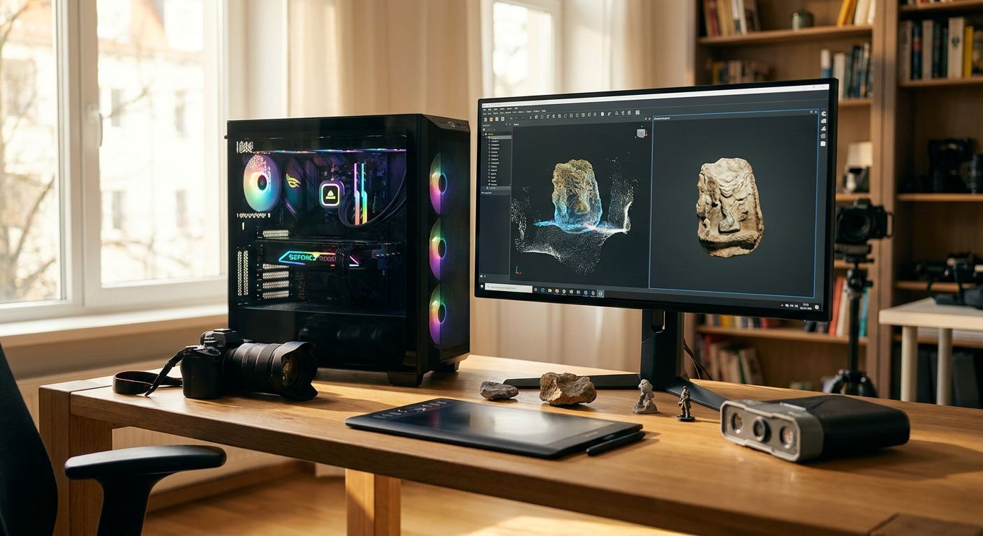 Gaming PC for photogrammetry and 3D scanning hobbyists