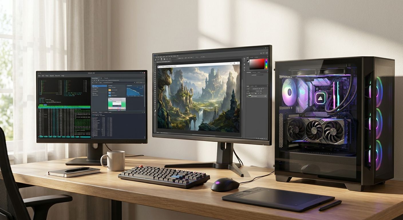 Gaming PC for AI art generation and Stable Diffusion