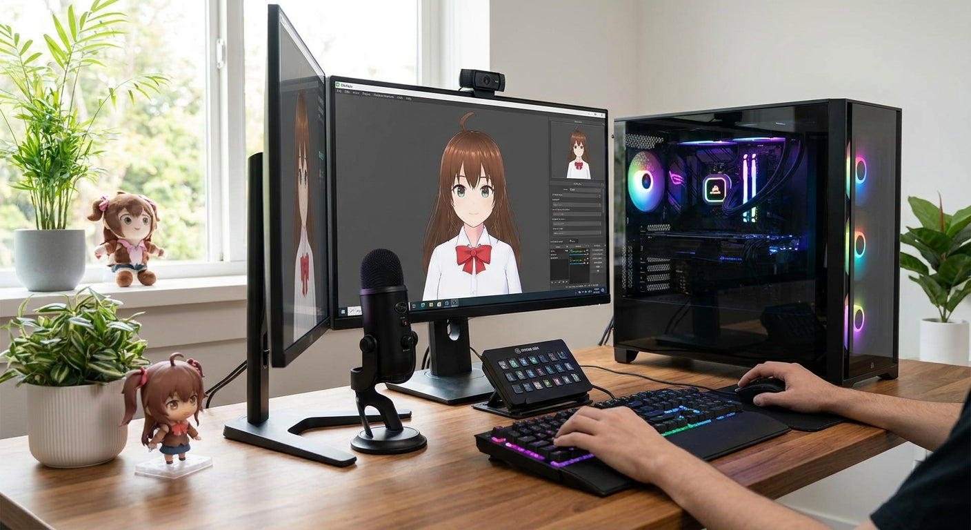 Gaming PC for VTubing and avatar streaming software