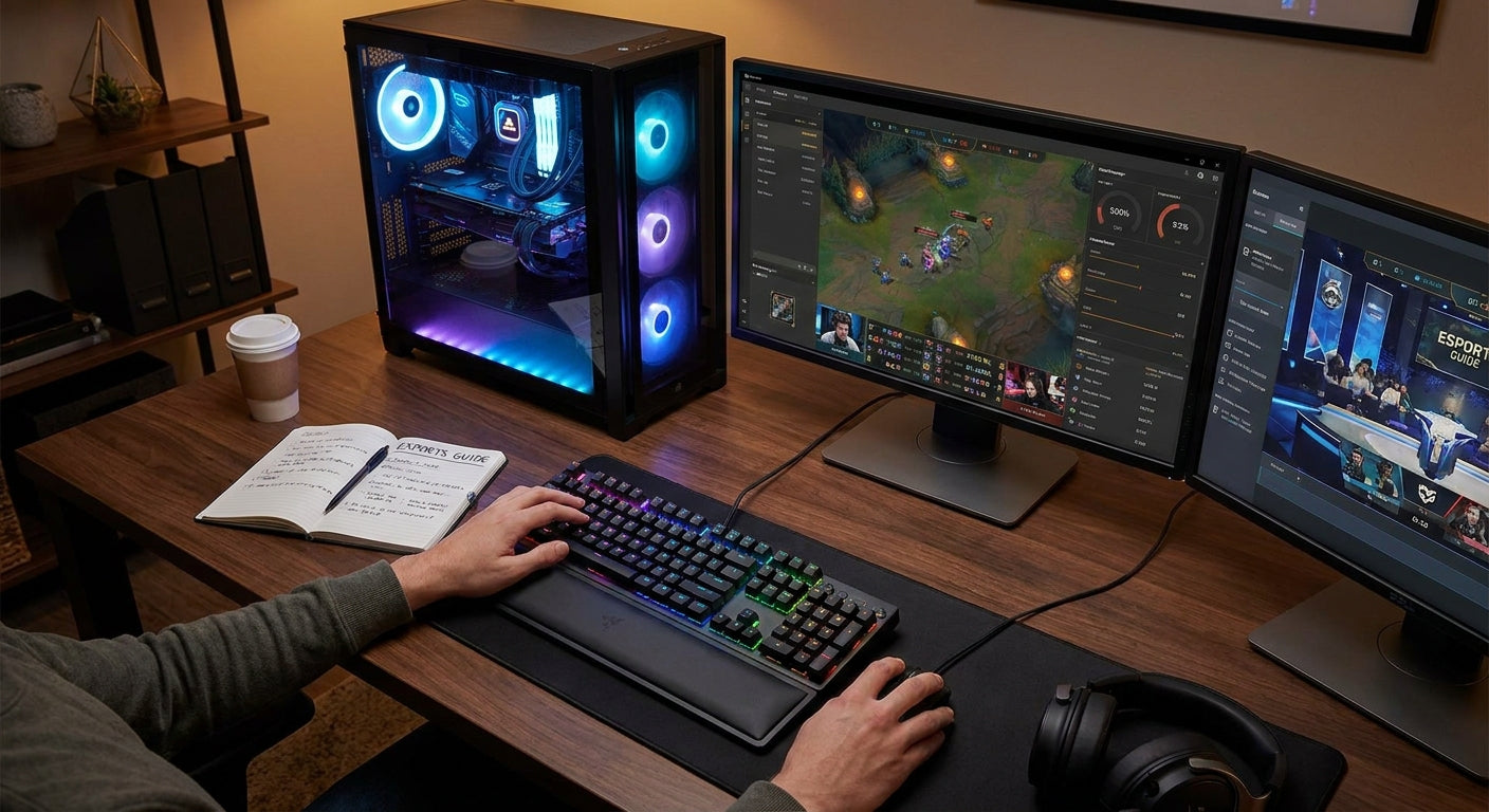 How to choose a gaming PC for esports