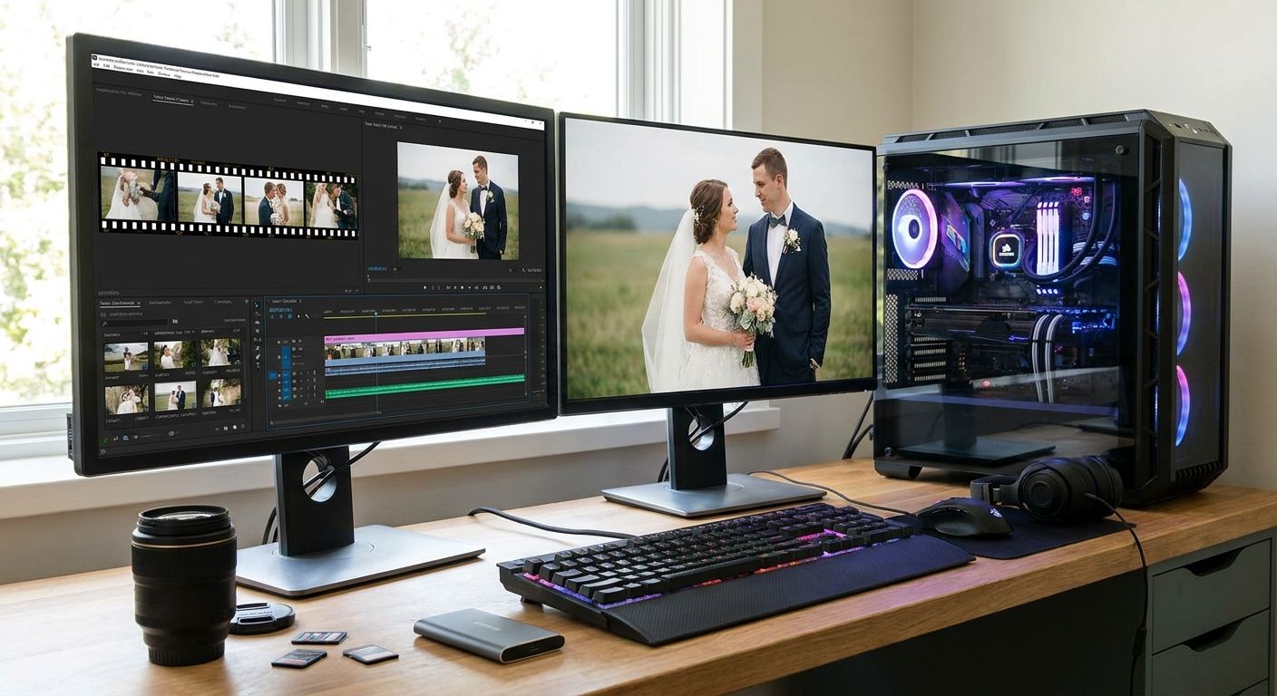 Gaming PC for wedding videographers and same-day edits