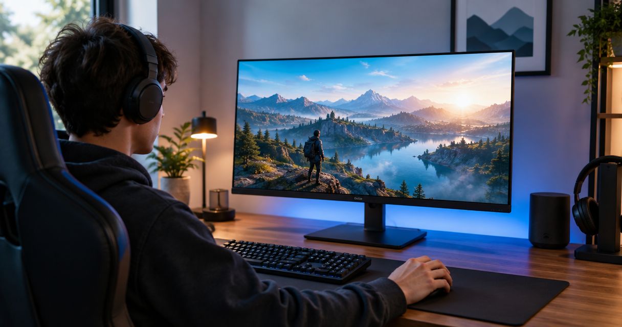 Best low blue light gaming monitor for eye comfort