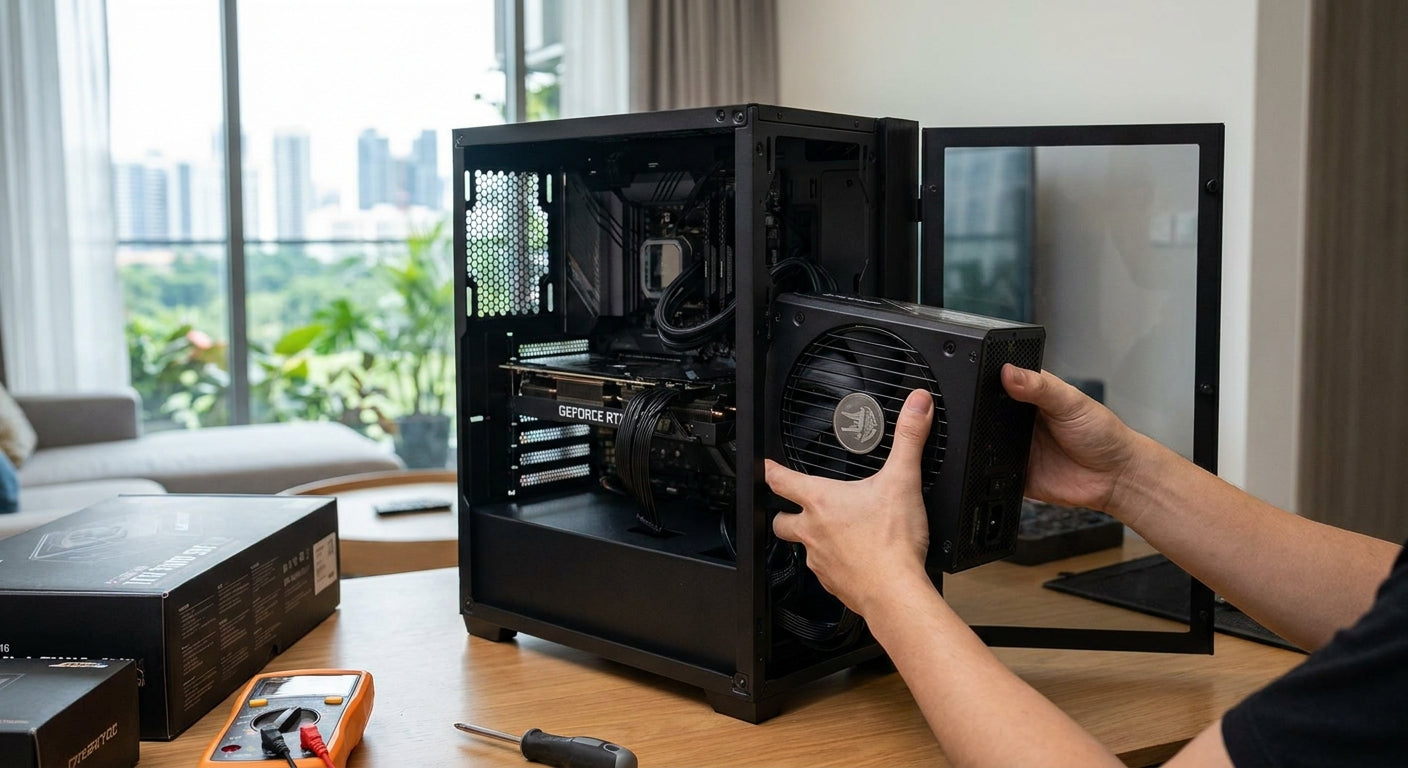 Best PSU wattage for a gaming PC in Singapore