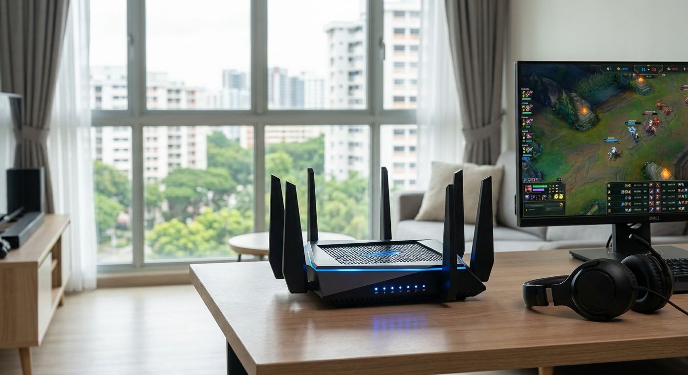 Best gaming router for lag-free online play in Singapore