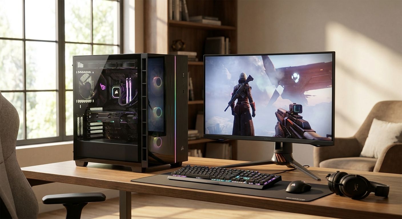 Gaming PC for Destiny 2 and looter shooter raids