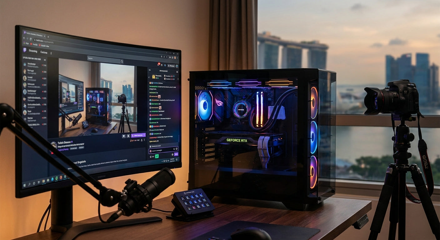 Gaming PC for Twitch streaming and content creation