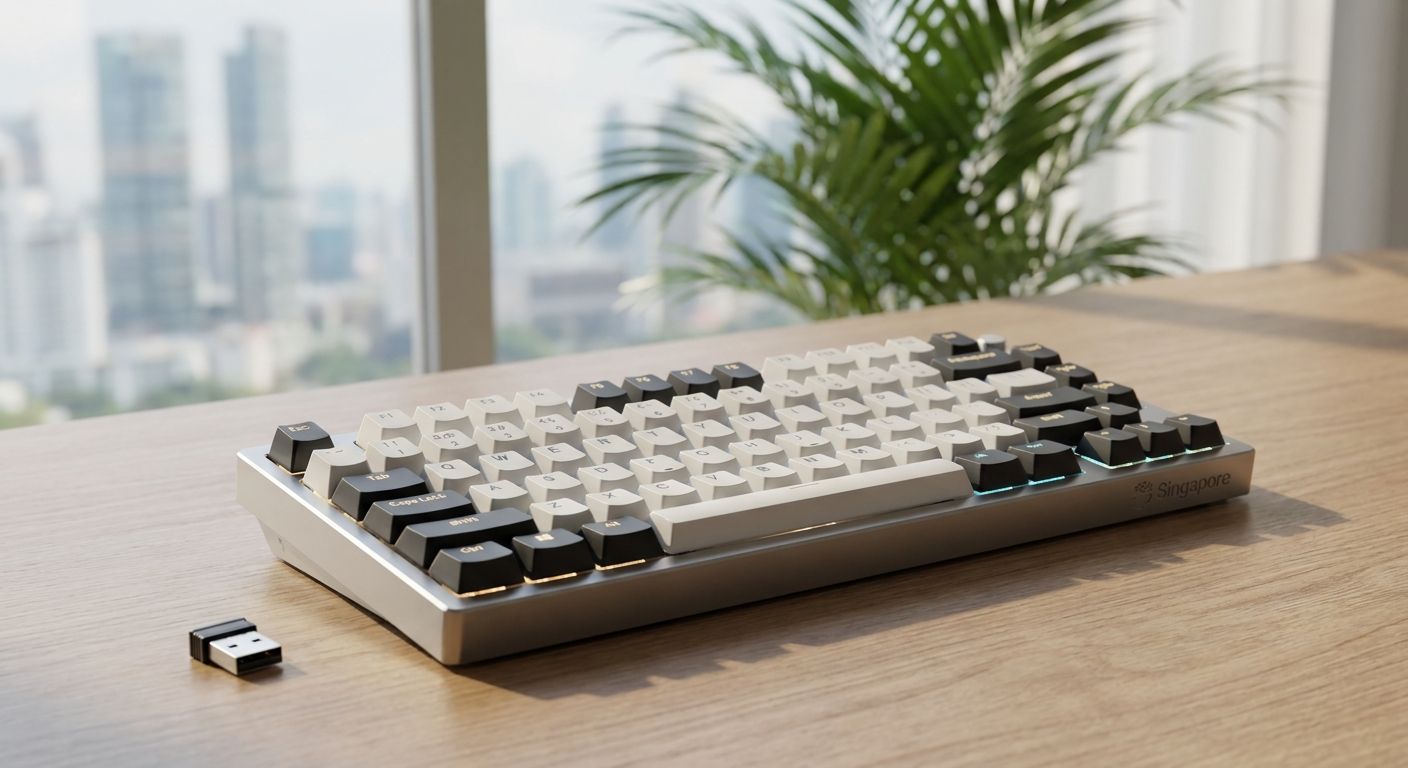 Best tri-mode wireless gaming keyboard in Singapore