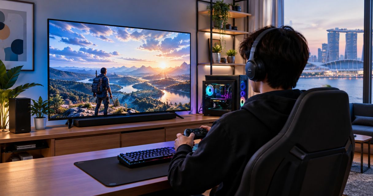 Best 4K TV for gaming PC setups in Singapore