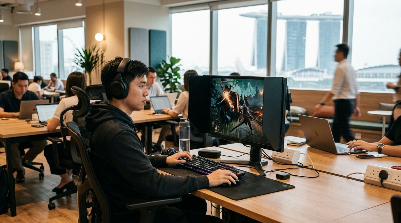 Best monitor privacy filter for shared workspace gaming