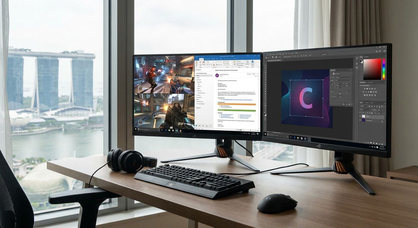 Best dual-mode gaming monitor in Singapore