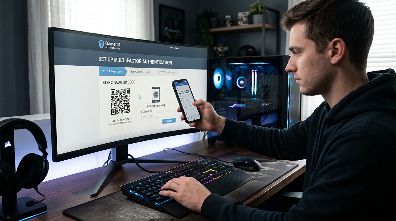 How to set up multi-factor authentication on a gaming PC