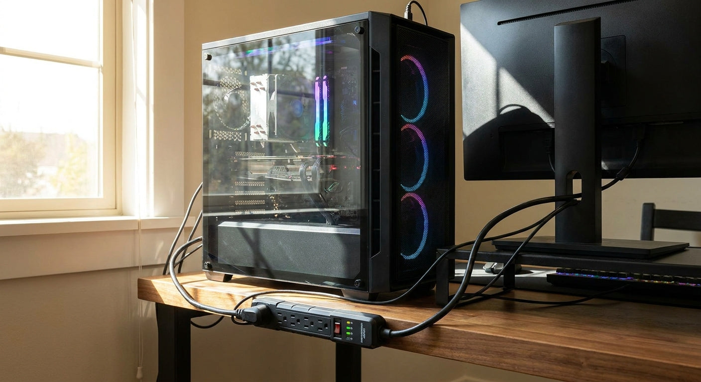 How to protect your gaming PC from power surges