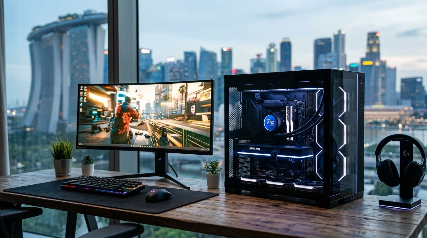 Best Intel Arc graphics card gaming PC in Singapore
