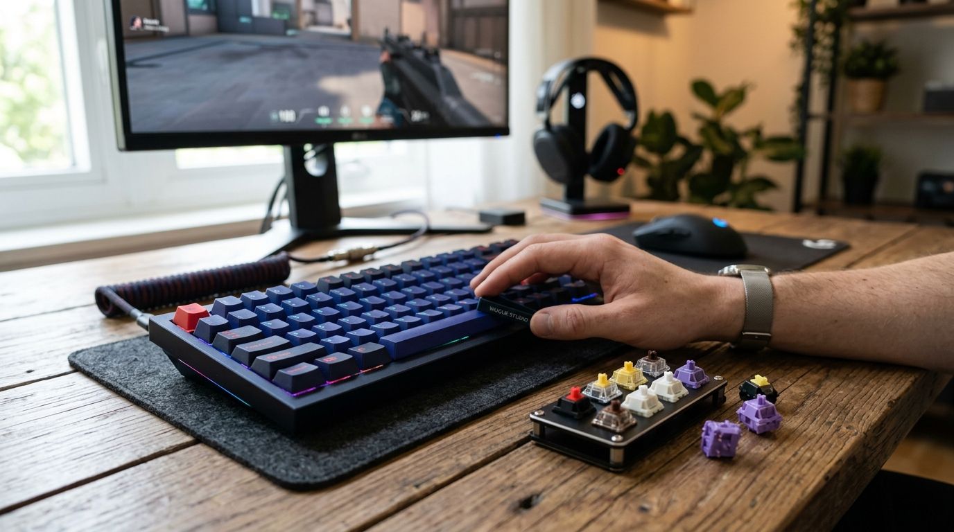 How to choose mechanical keyboard switches for gaming
