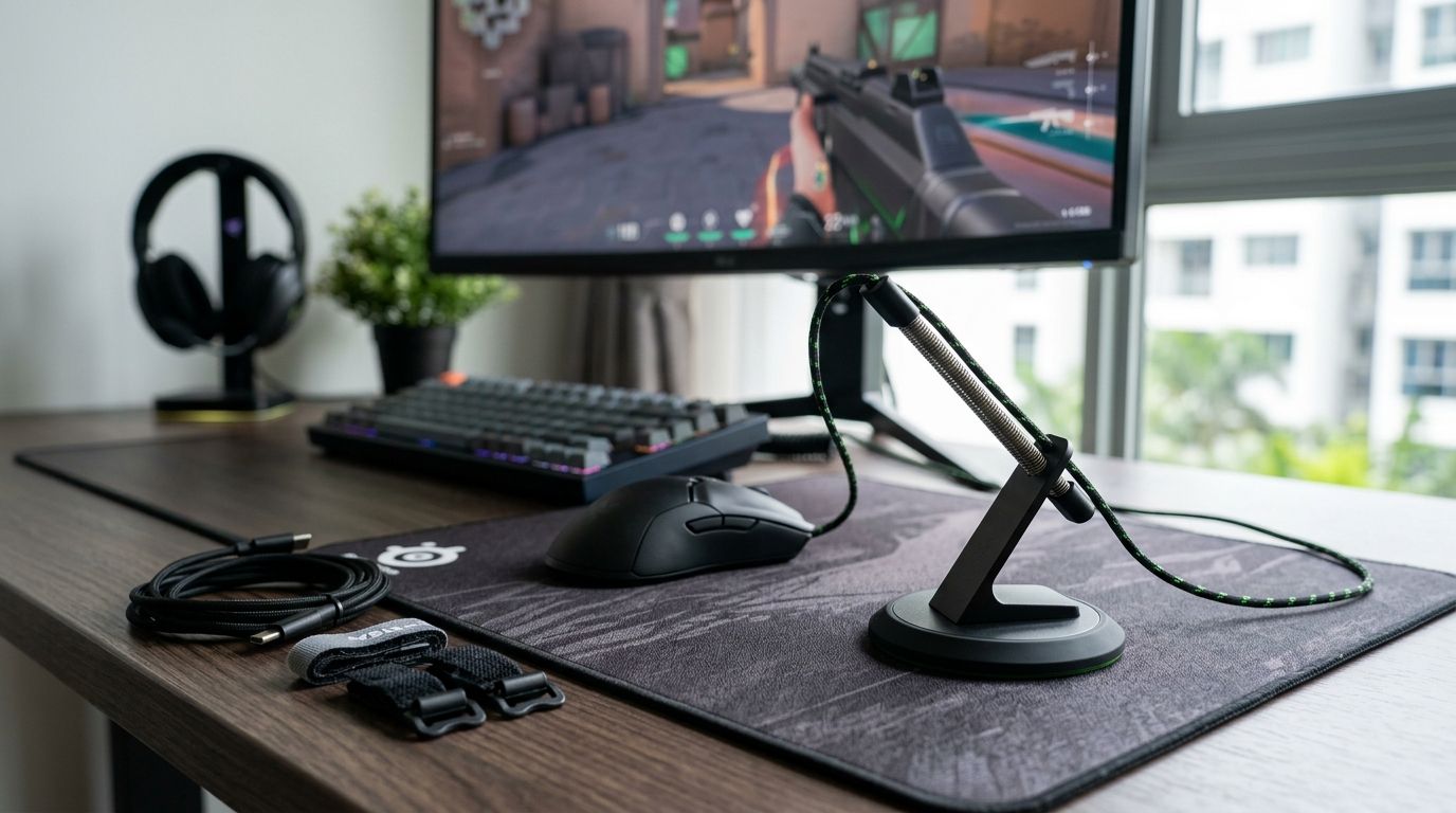 Best gaming mouse bungee and cable accessories in Singapore