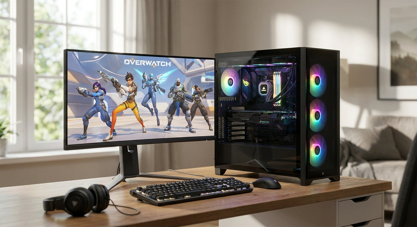 Gaming PC for Overwatch and team-based shooters