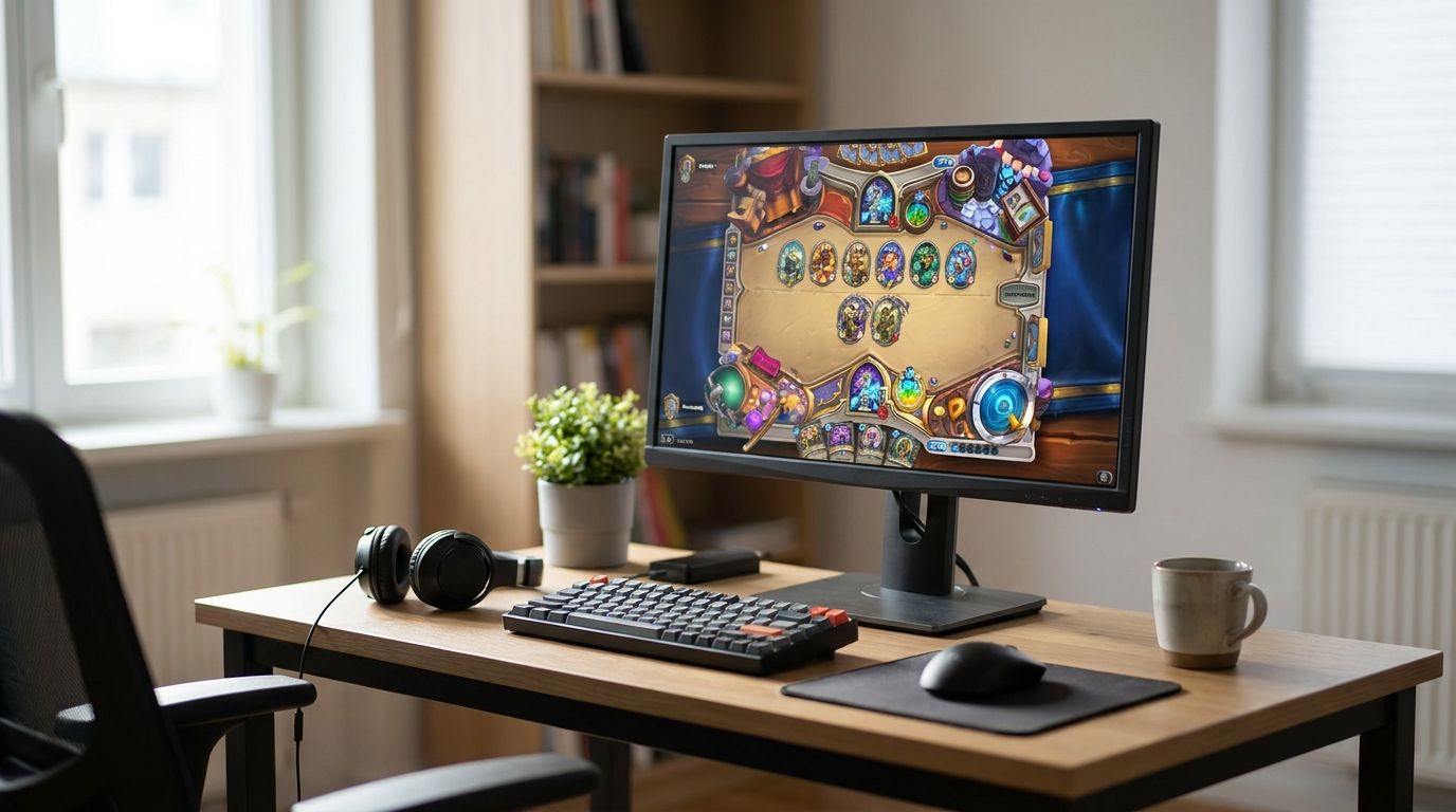 How to choose a gaming monitor for a small desk