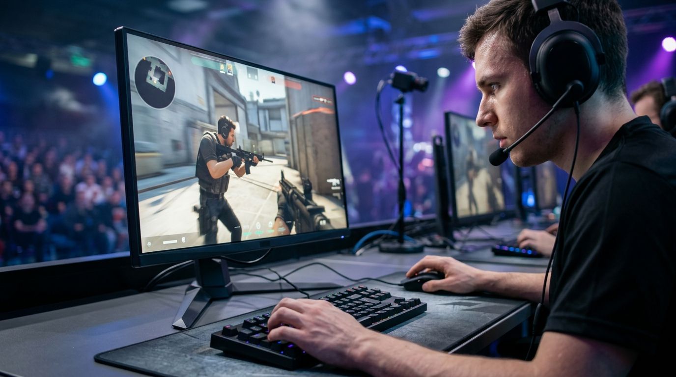 Gaming monitors ranked by response time for esports