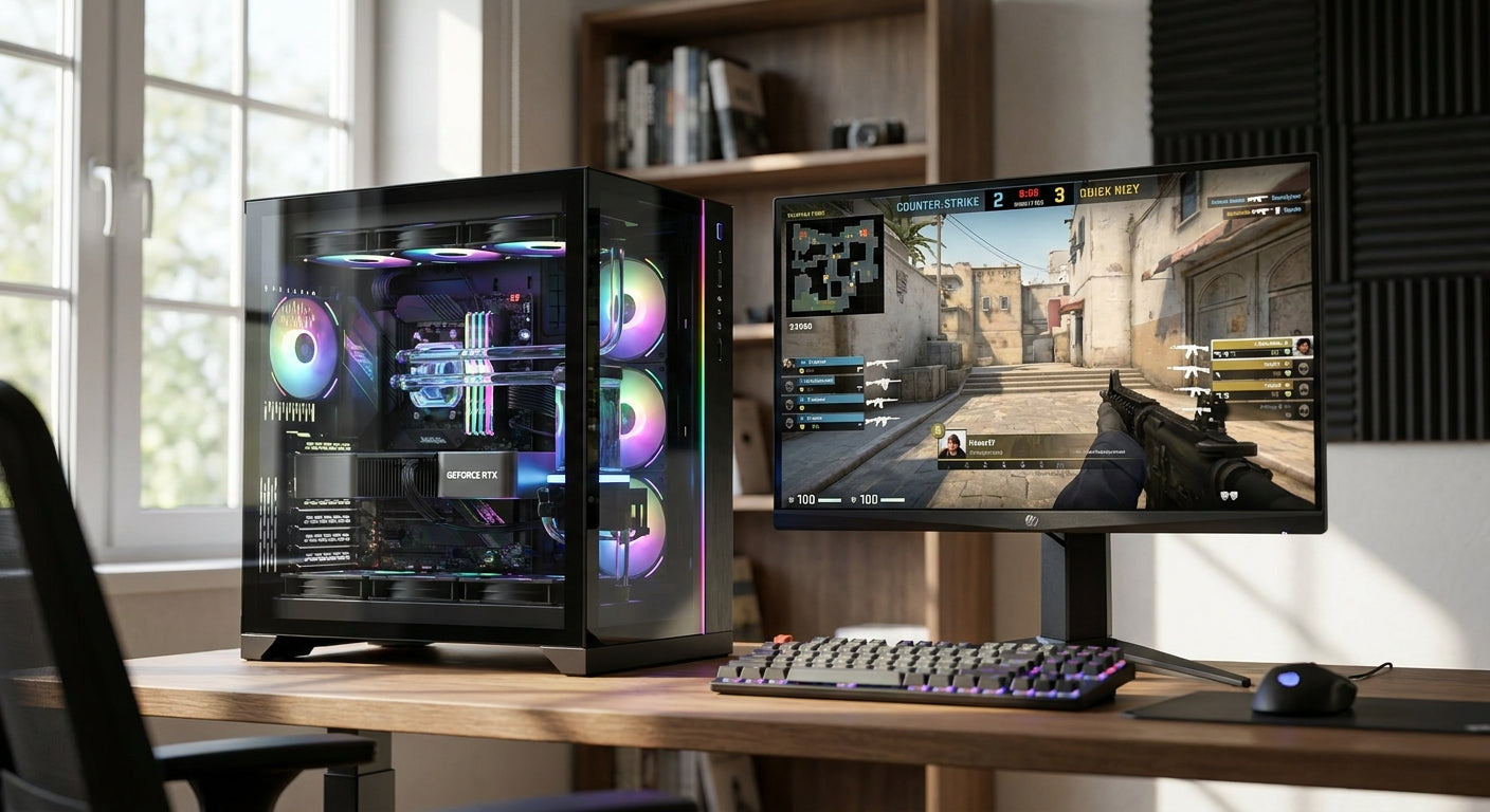 Gaming PC for Counter-Strike 2 and tactical shooters