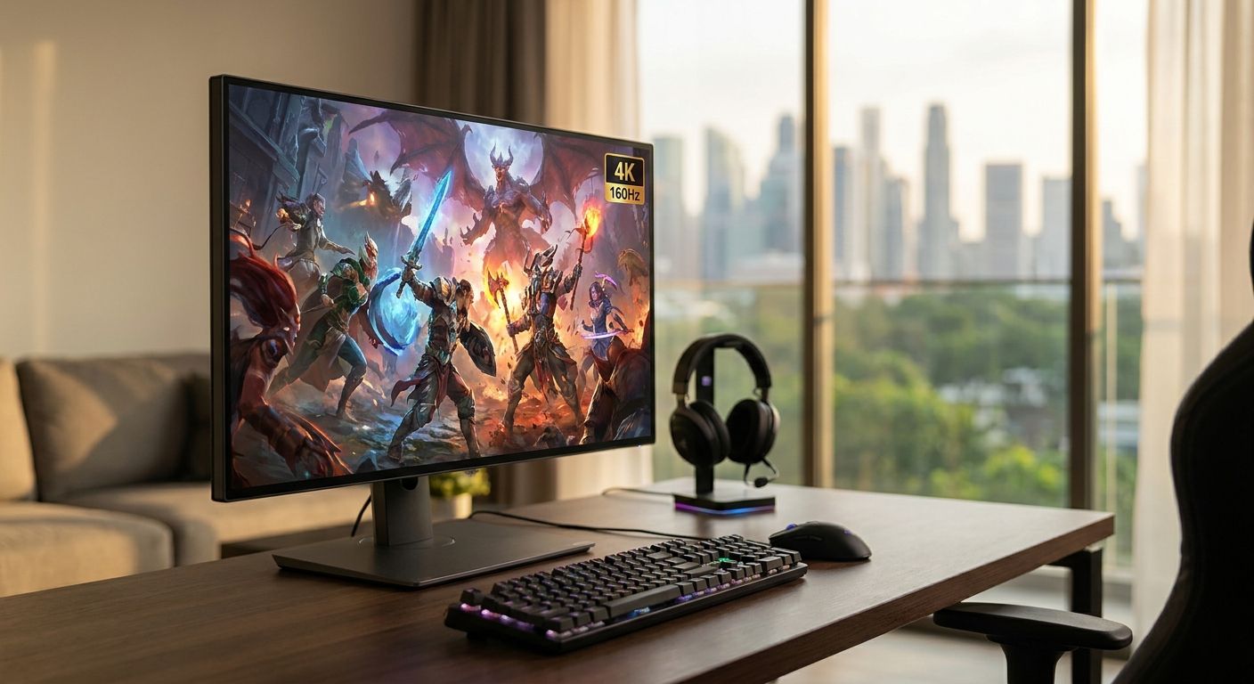 Best 4K 160Hz gaming monitor in Singapore