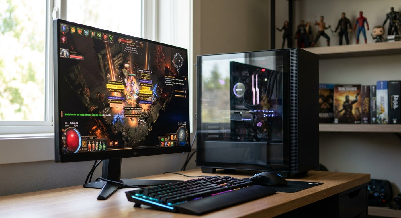 Gaming PC for Path of Exile and loot-based ARPGs