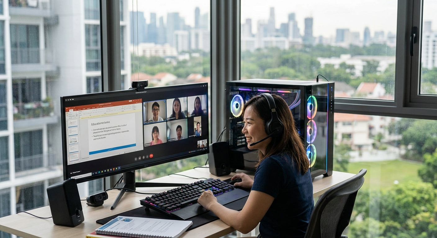 Best gaming PC for teachers running online classes in Singapore