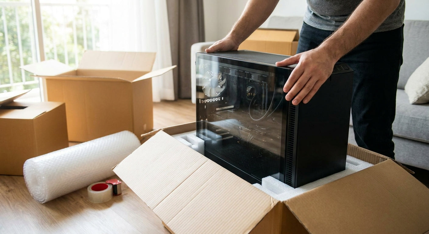 How to move your gaming PC safely when relocating homes