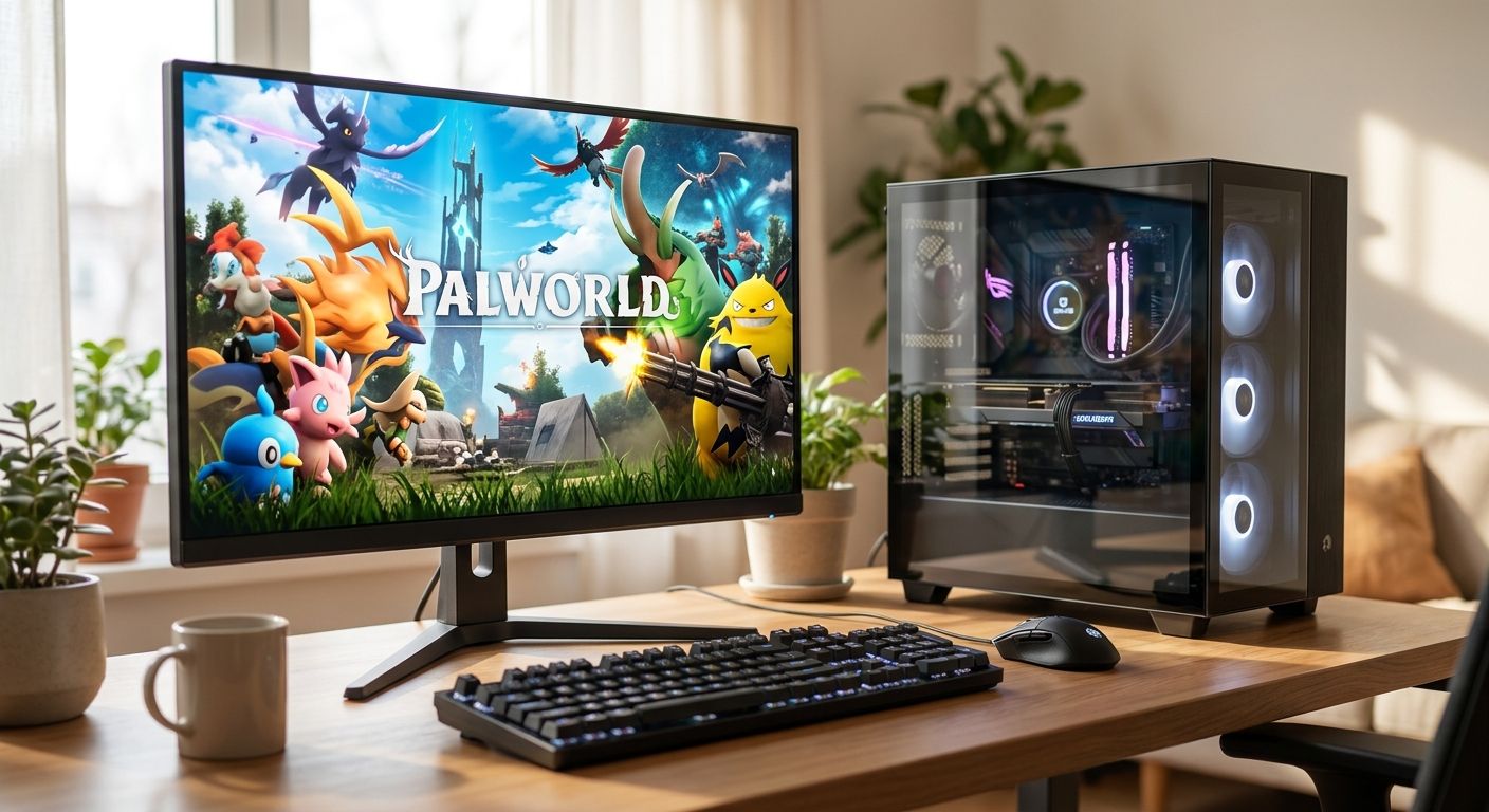 Gaming PC for Palworld and survival crafting games
