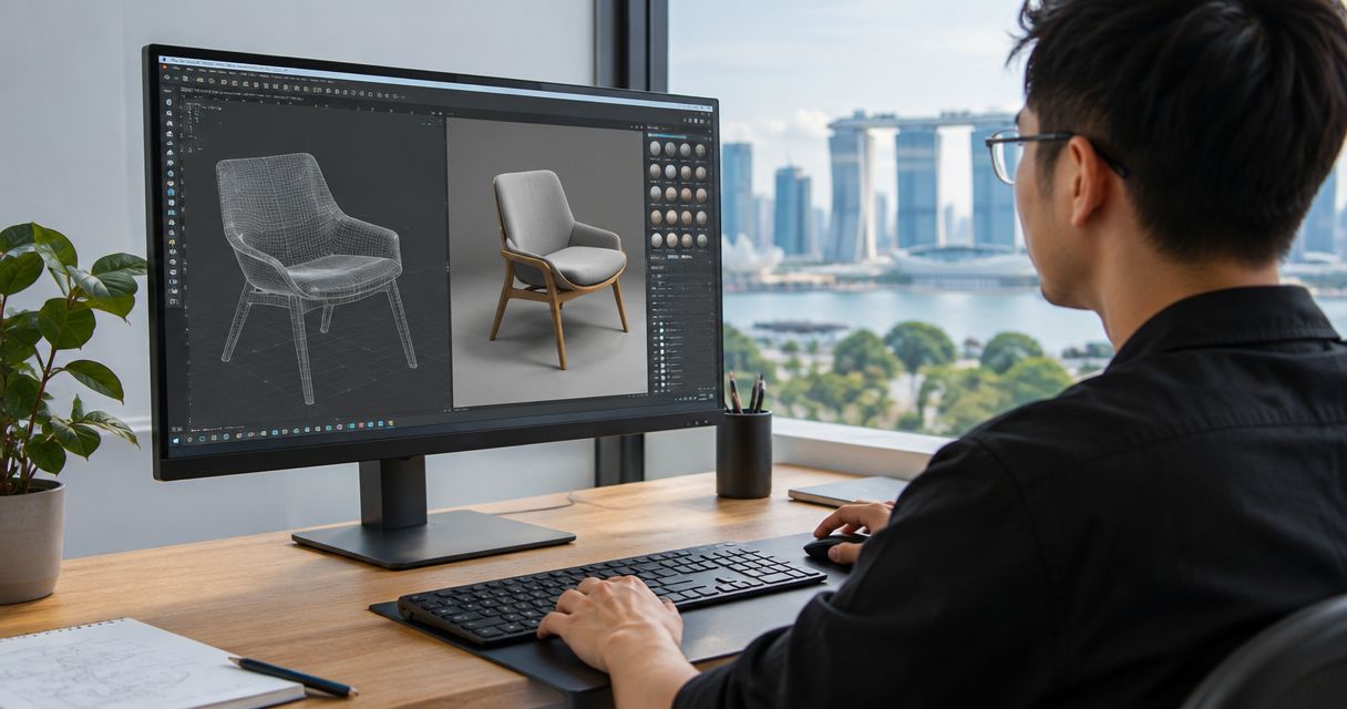 Best monitor for 3D modelling in Singapore