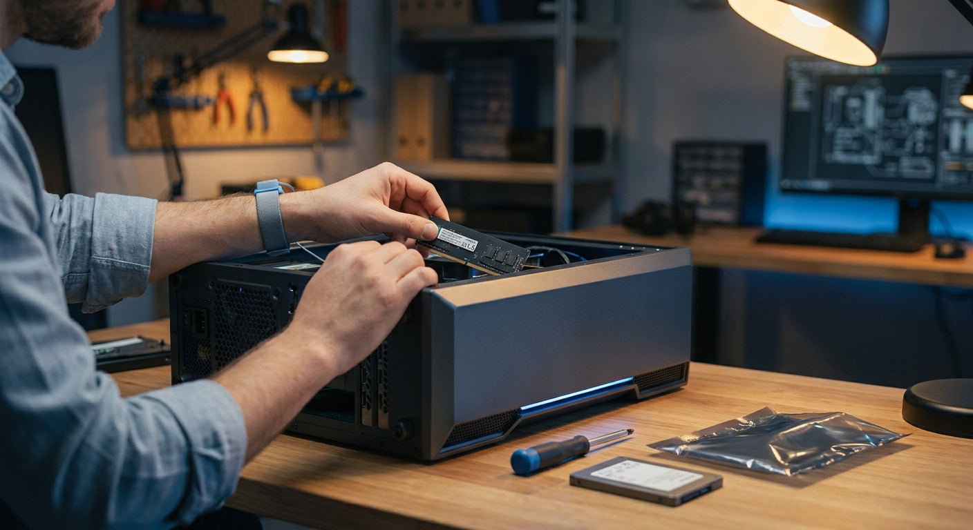 How to upgrade RAM and storage in a prebuilt gaming PC