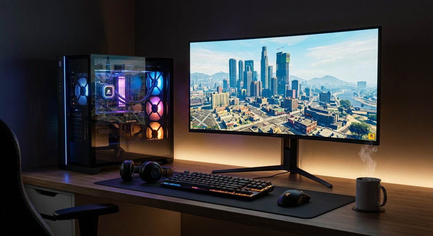 Gaming PC for GTA 5 and open-world games
