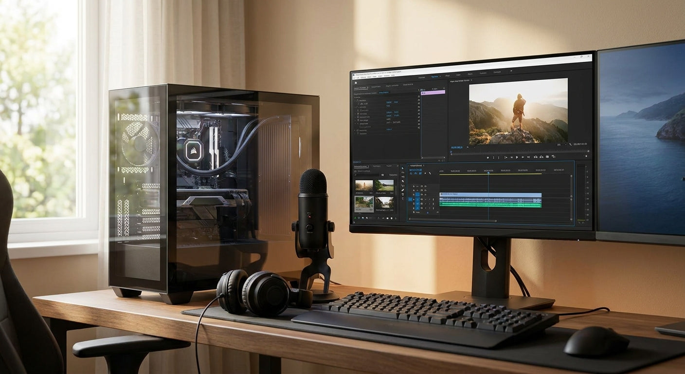 Gaming PC for Twitch VOD editing and highlight reels