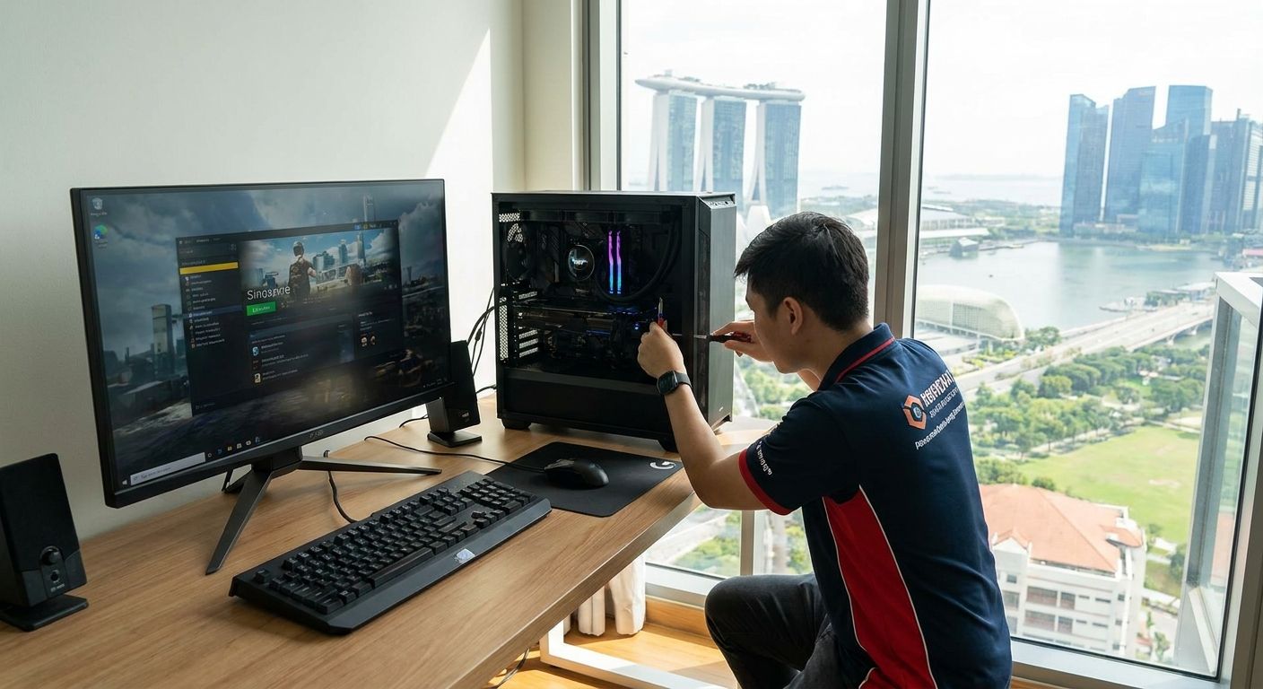 Best gaming PC with onsite repair warranty in Singapore