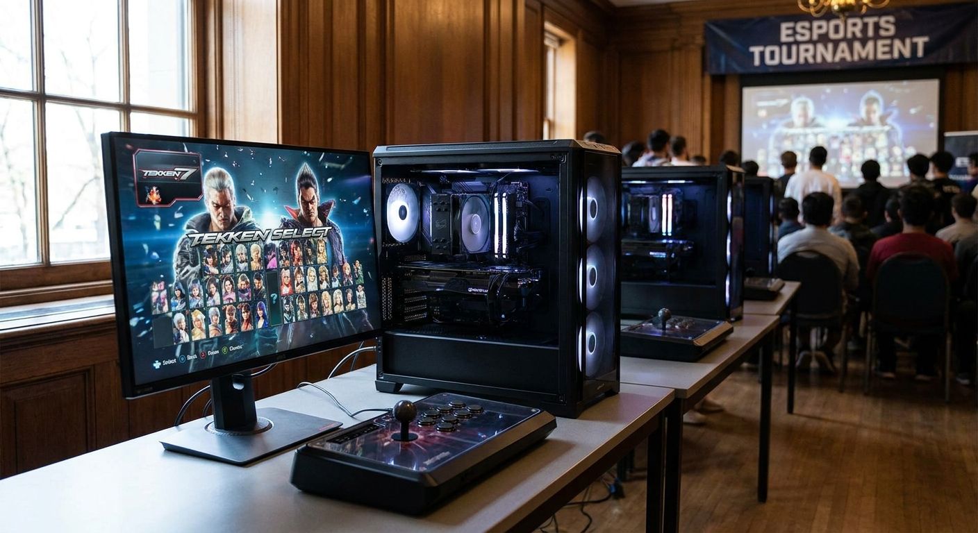 Gaming PC for Tekken and fighting game tournaments