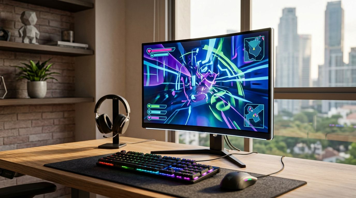 Best gaming monitor under 300 SGD in Singapore