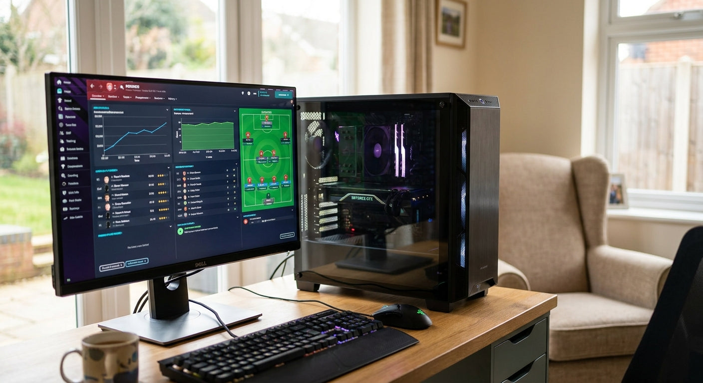 Gaming PC for Football Manager and sports management sims