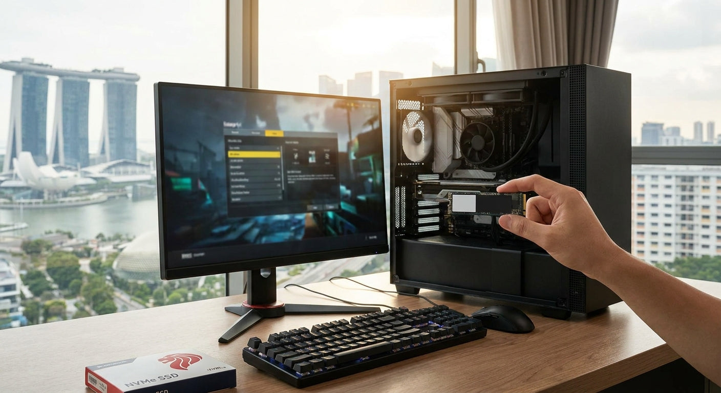 Best NVMe SSD for a gaming PC in Singapore
