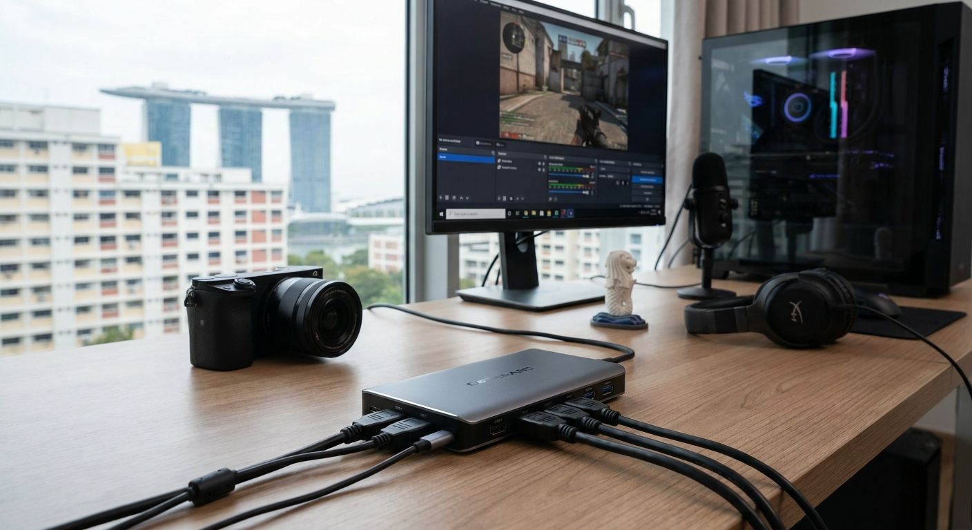 Best capture card for game streaming setups in Singapore