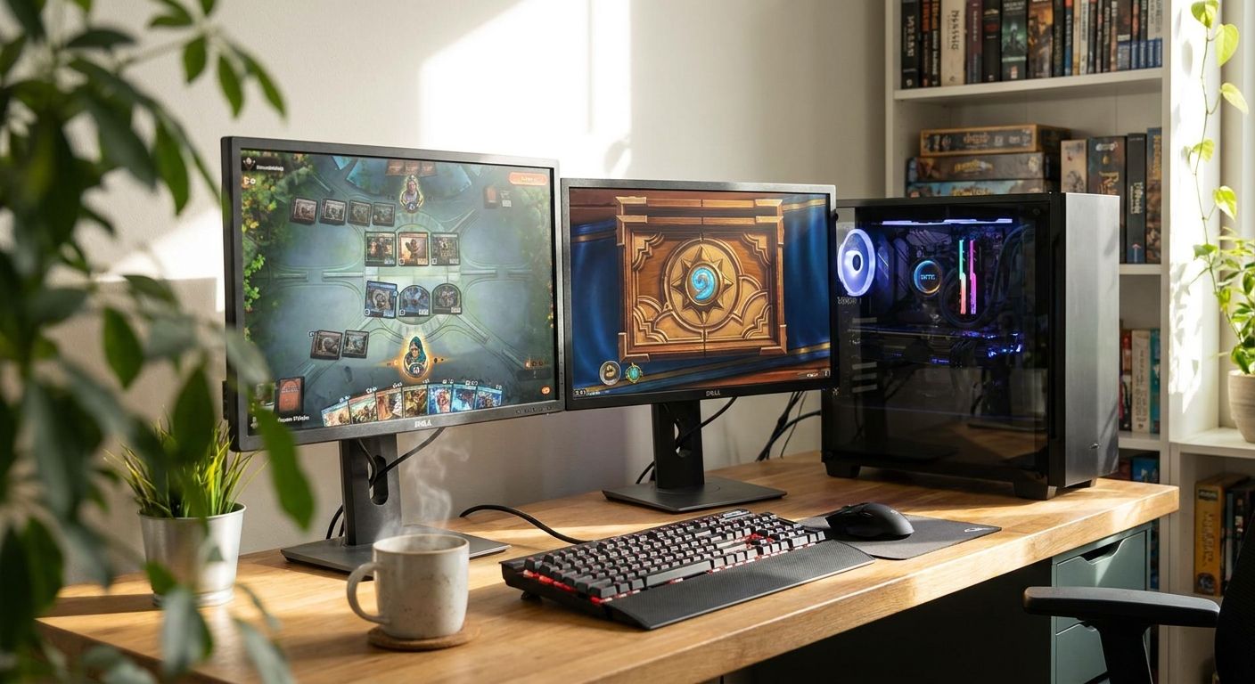 Gaming PC for Magic Arena and Hearthstone card games