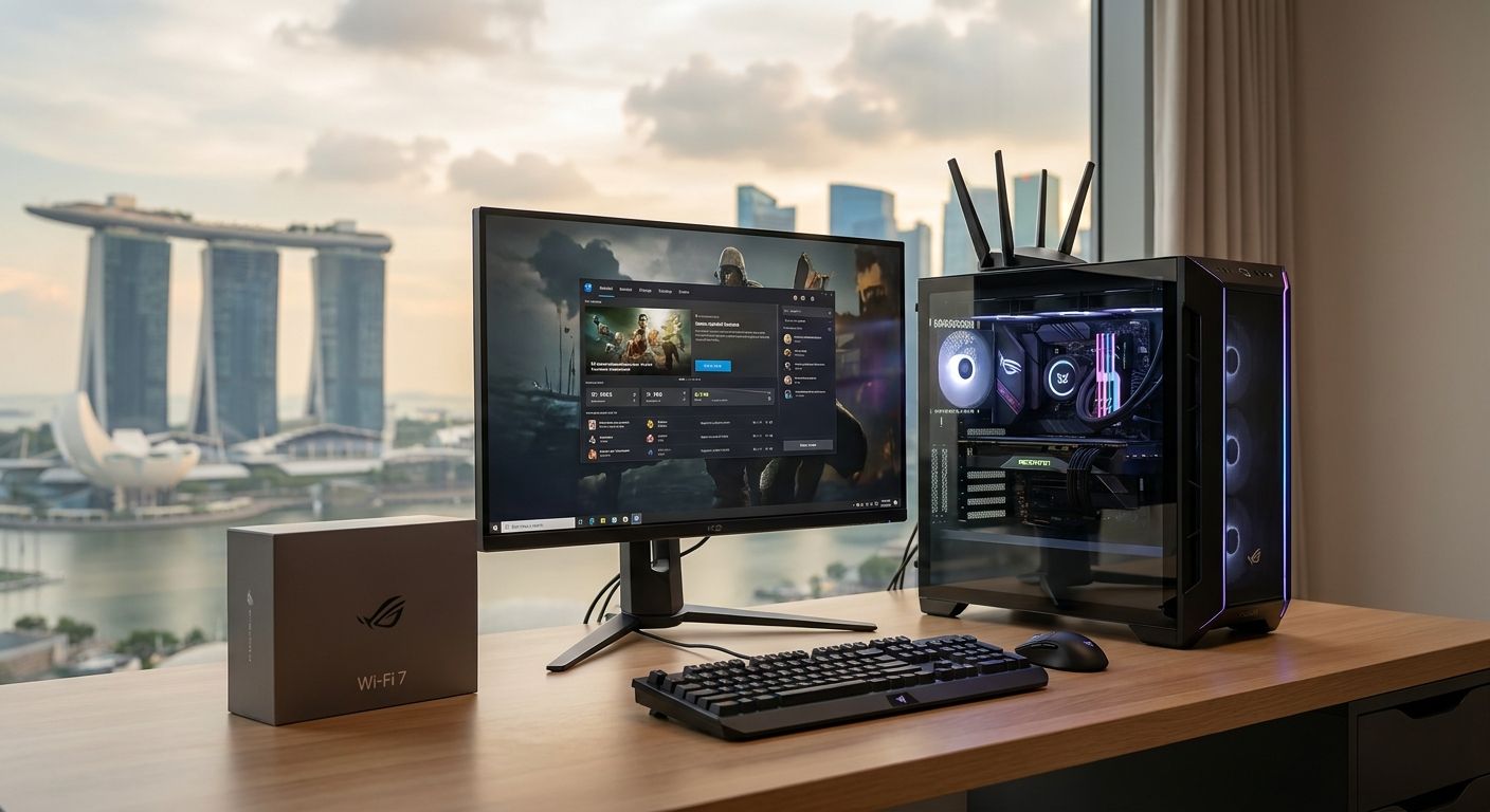 Best gaming PC with Wi-Fi 7 connectivity in Singapore