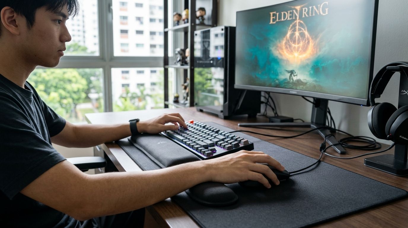 Best ergonomic wrist rest for gaming keyboards and mice